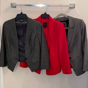 Lot of 3 blazers